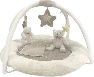Bekijk leuke cadeautip : Deryan Babygym - Speelgym - Speelmat - Speelgoed - Beer
